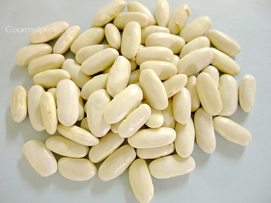 Petits haricots Borlotti
